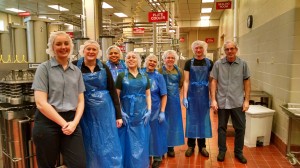 WSU Creamery with representatives of tree top