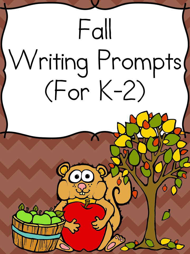 Fall Writing Prompts for K 2 Classroom Freebies