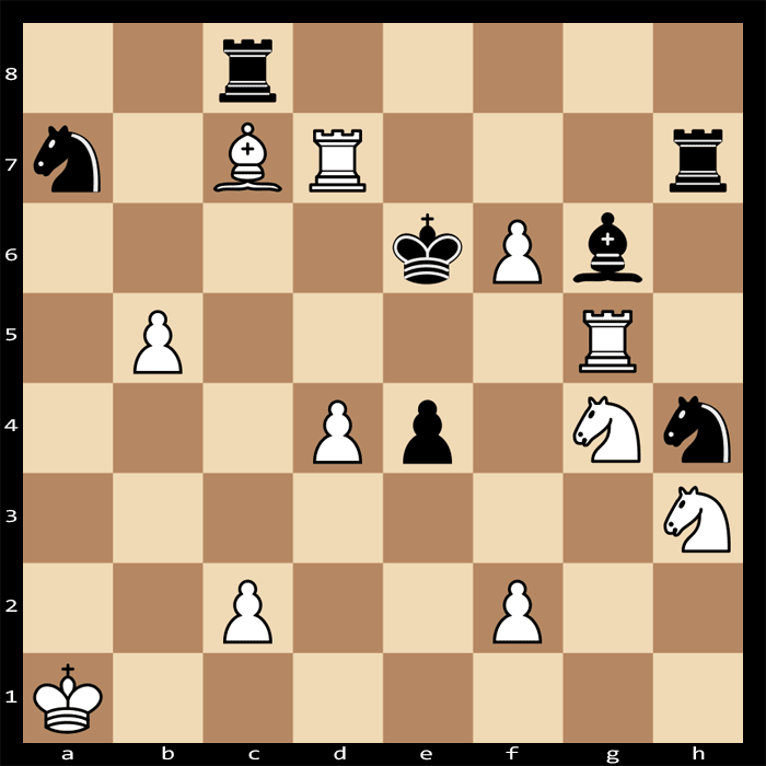 Mate in 5 chess puzzles Solve check mate in 5 moves