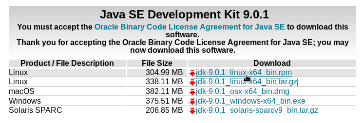 oracle java jdkcentos 7