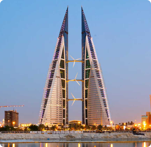 World Trade Center tower exterior