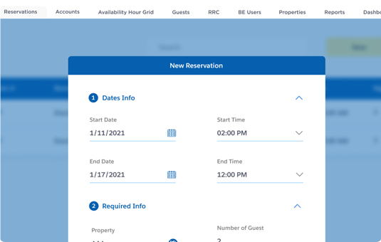 Reservation Management