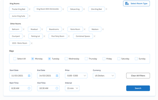 Room Rate Controller (RRC) Services