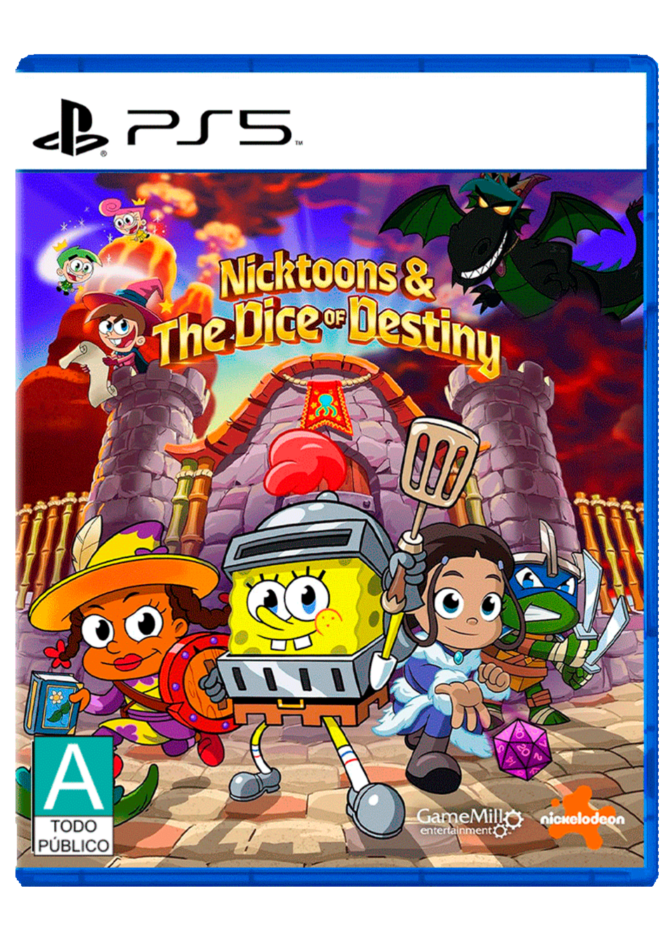 PREVENTA: Nicktoons & The Dice Of Destiny (PlayStation 5)