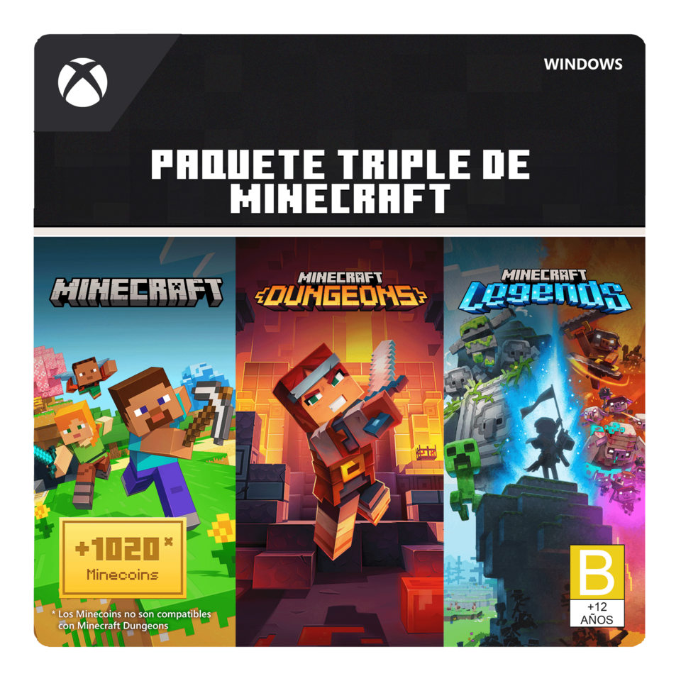 Minecraft Triple Bundle (Windows)