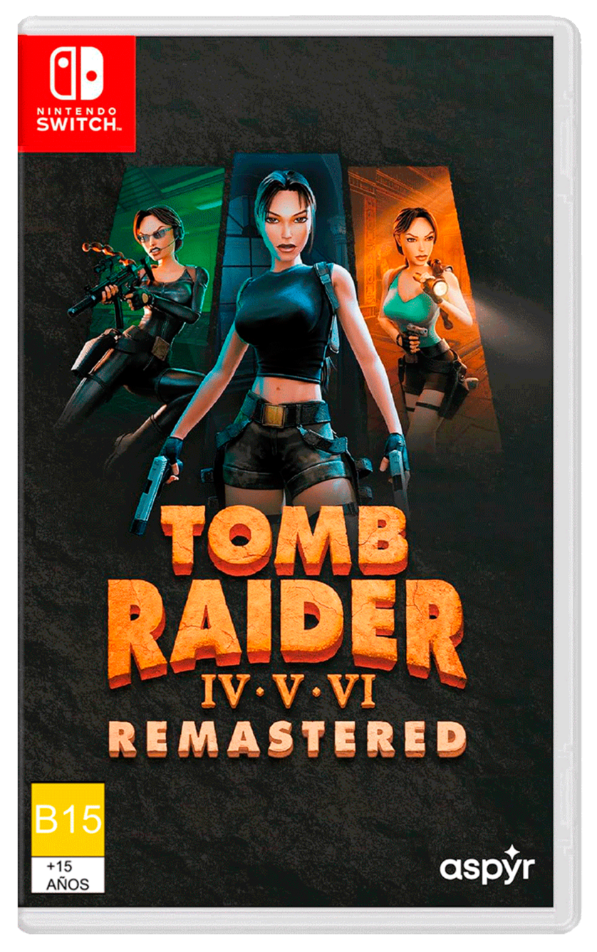 PREVENTA: Tomb Raider IV-VI Remastered Starring Lara Croft (Nintendo Switch)