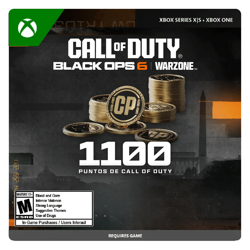 Call of Duty Warzone 2.0 - 1100 Points - Xbox Series X - S - One