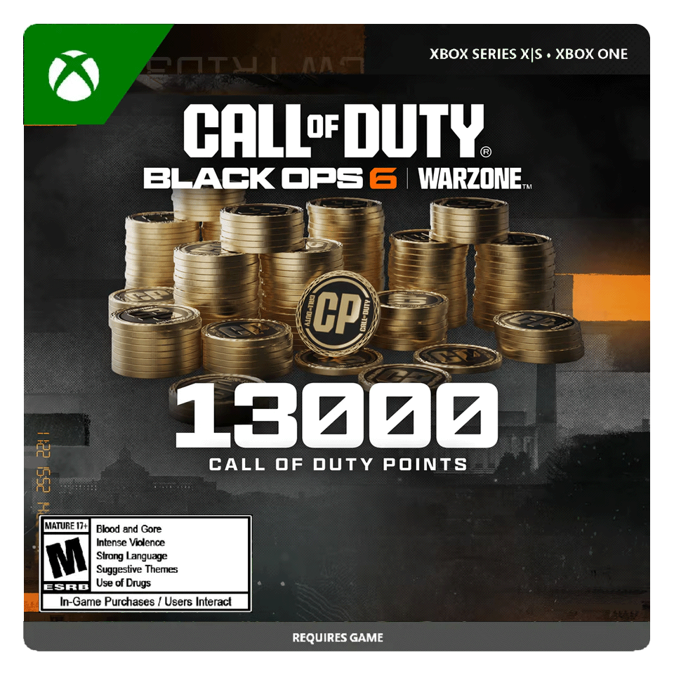 Call of Duty Warzone 2.0 - 13000 Points - Xbox Series X - S - One
