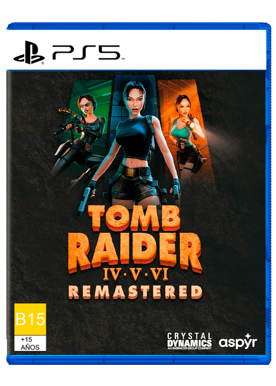 PREVENTA: Tomb Raider IV-VI Remastered Starring Lara Croft (PlayStation 5)