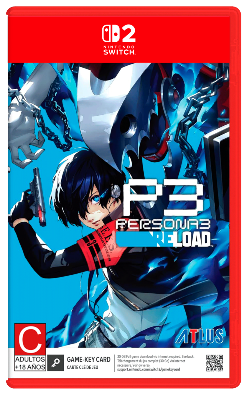 PREVENTA: Persona 3 Reload Launch Edition GKC (Nintendo Switch 2)