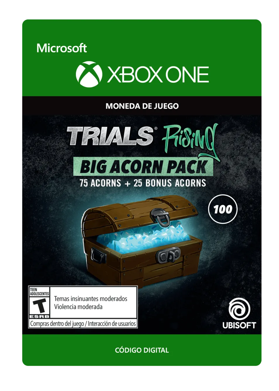 Trials Rising: Pack grande de bellotas 100