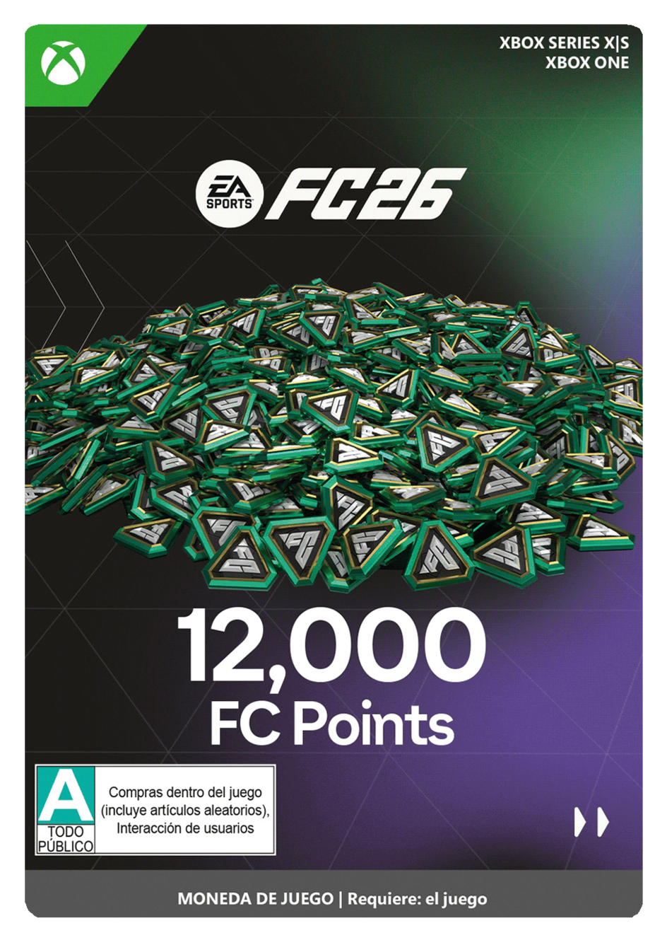EA SPORTS FC 26 - FC POINTS 12000