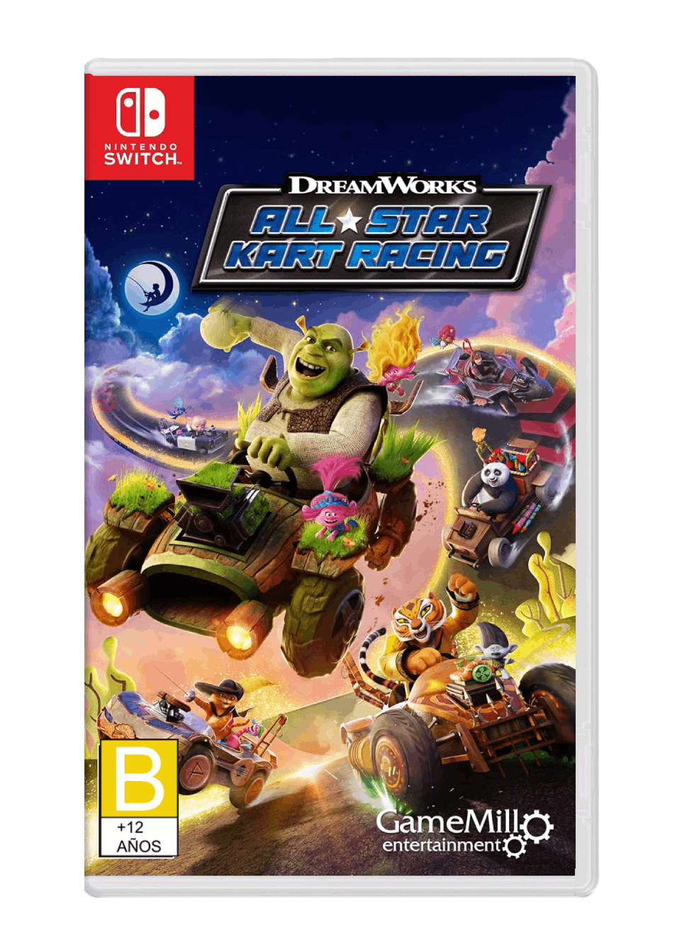 Dreamworks All Star Kart Racing (Nintendo Switch) (Físico)