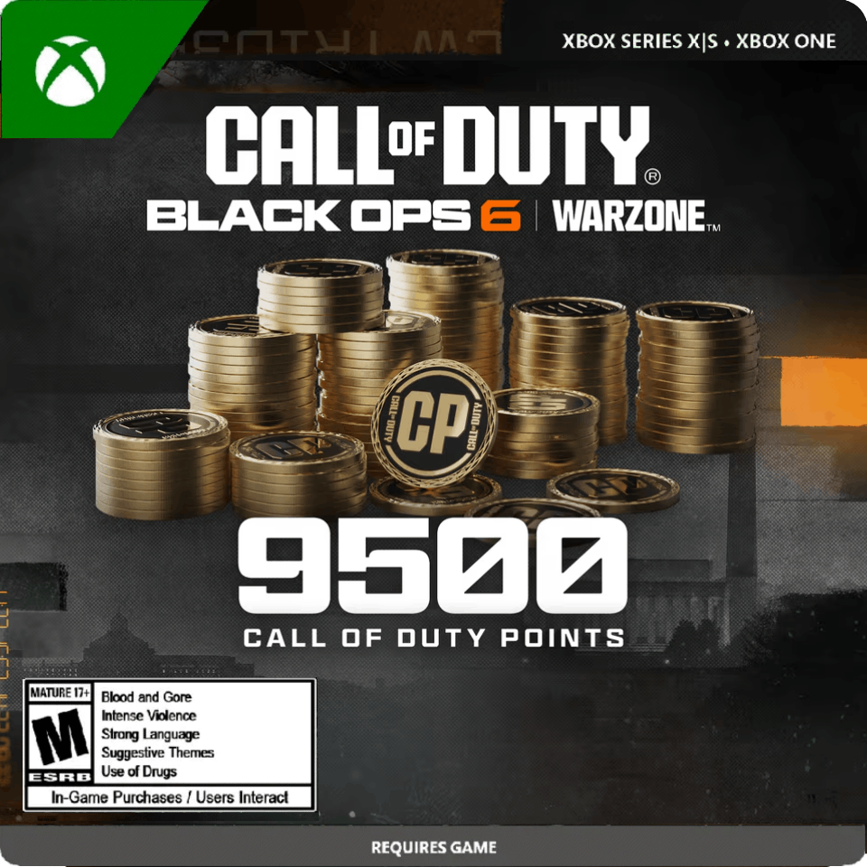 Call of Duty Warzone 2.0 - 9500 Points - Xbox Series X - S - One