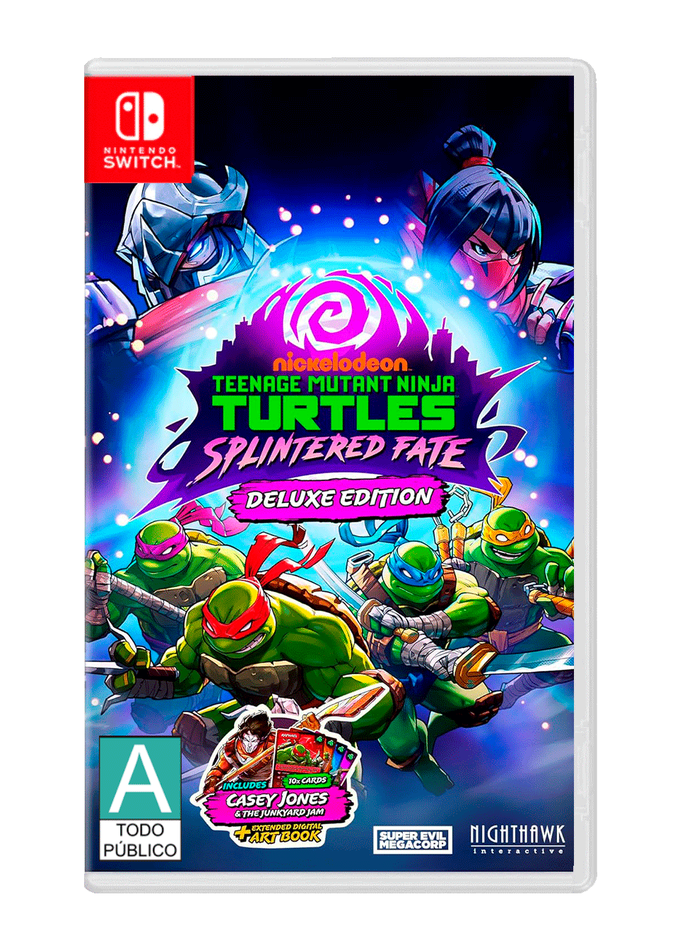 PREVENTA: Teenage Mutant Ninja Turtles: Splintered Fate Deluxe Edition (Nintendo Switch)