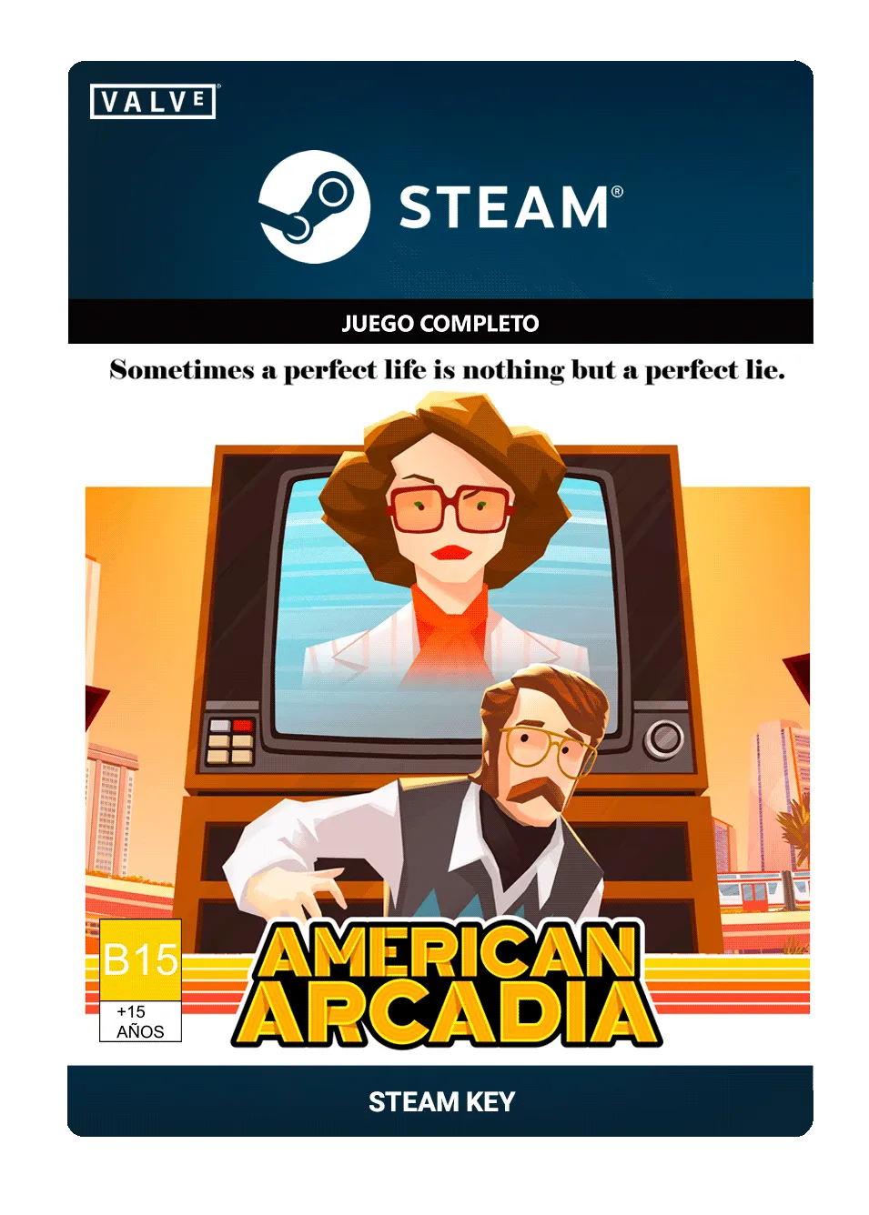 Claners: Tu tienda de videojuegos digitales en México. ..::.. Viendo  artículo: American Arcadia - Steam para STEAM.
