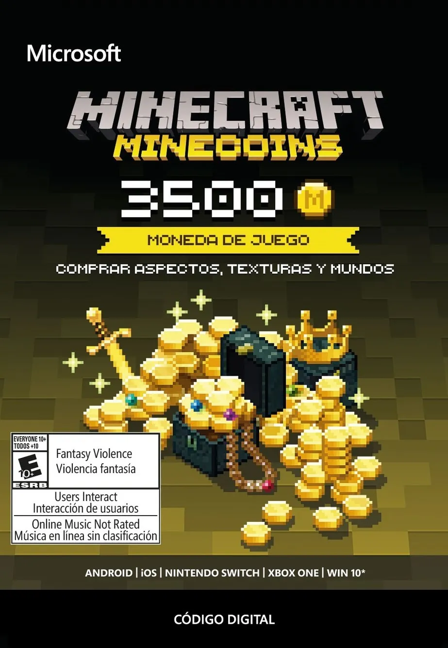 Minecraft 3500 Minecoins