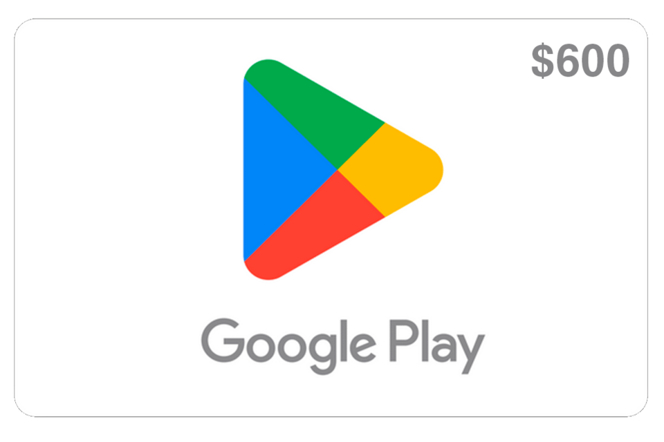Google 600MXN eGift