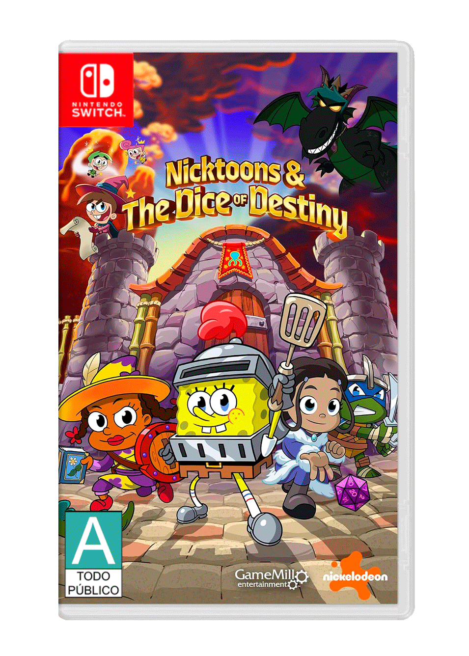 PREVENTA: Nicktoons & The Dice Of Destiny (Nintendo Switch)