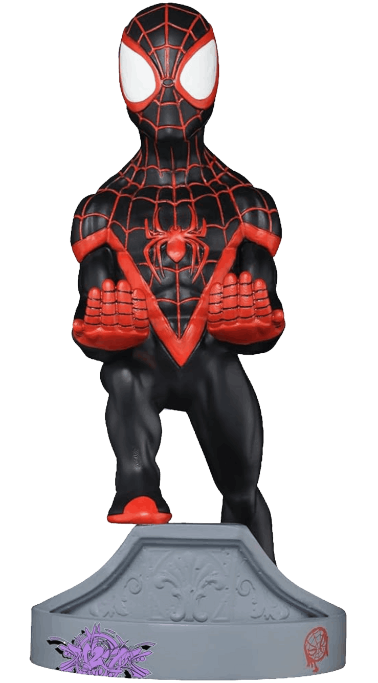 Cable Guys Marvel Spider Man Miles Morales (Coleccionable) (Físico)