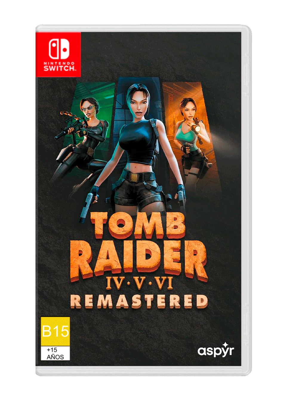 PREVENTA: Tomb Raider IV-VI Remastered Starring Lara Croft (Nintendo Switch)
