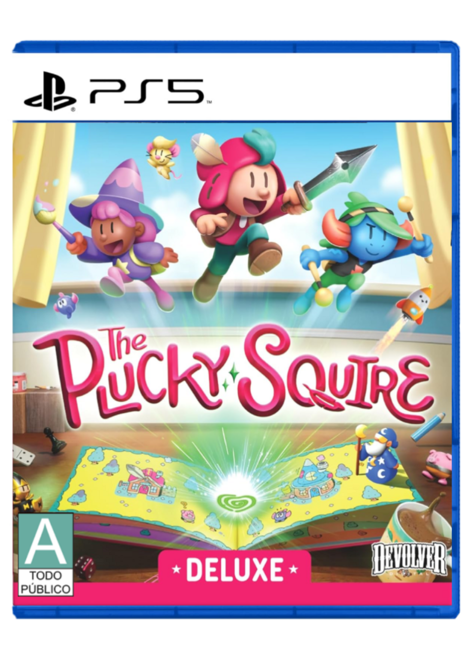 The Plucky Squire Devolver Deluxe (PlayStation 5)