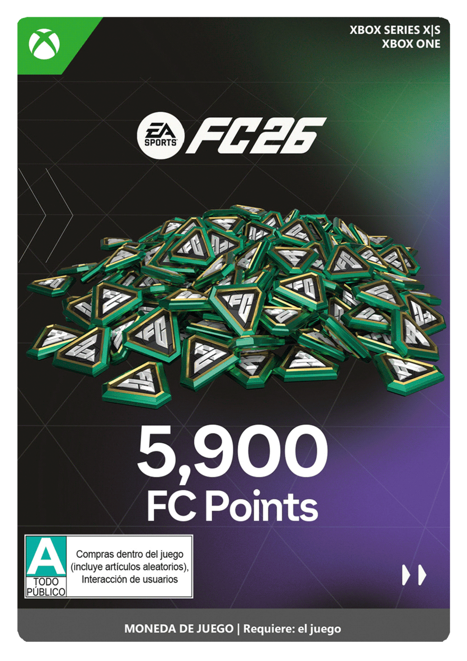 EA SPORTS FC 26 - FC POINTS 5900