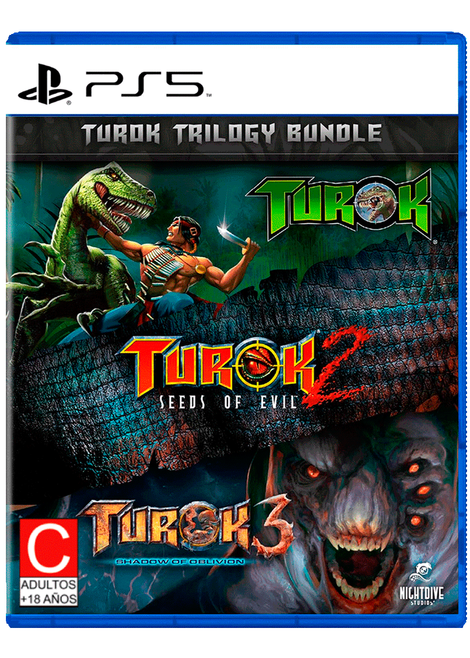 PREVENTA: Turok Trilogy Bundle (PlayStation 5)