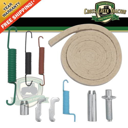 Brake Shoe Repair Kit For Ford/New Holland 9N & 2N Tractors - 57 Piece Set