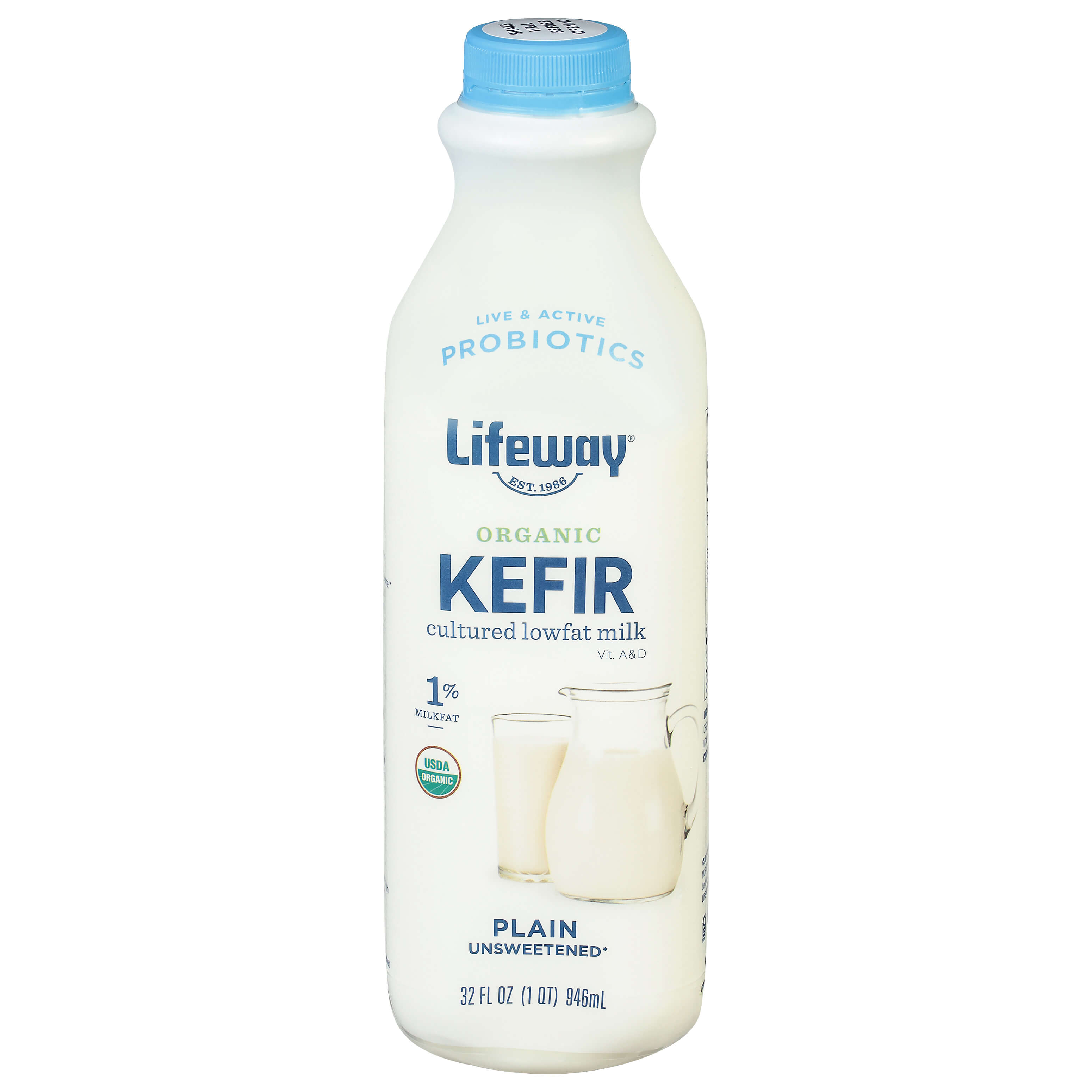 LIFEWAY KEFIR PLAIN LF ORG 32 OZ