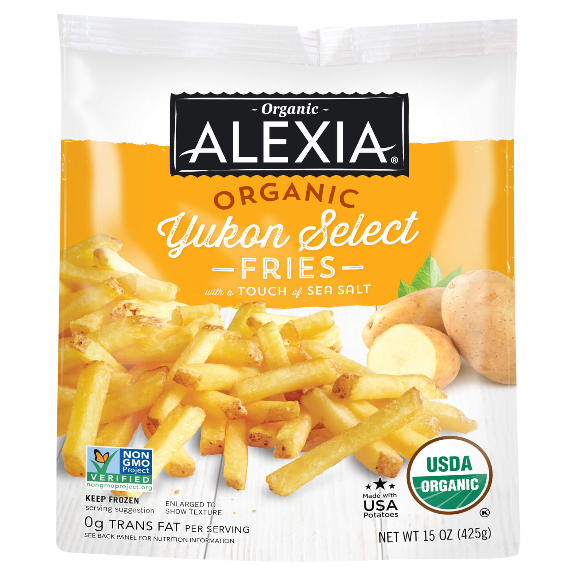 ALEXIA FRIES YUKON GOLD JULIENNE SEA SALT O 15 OZ