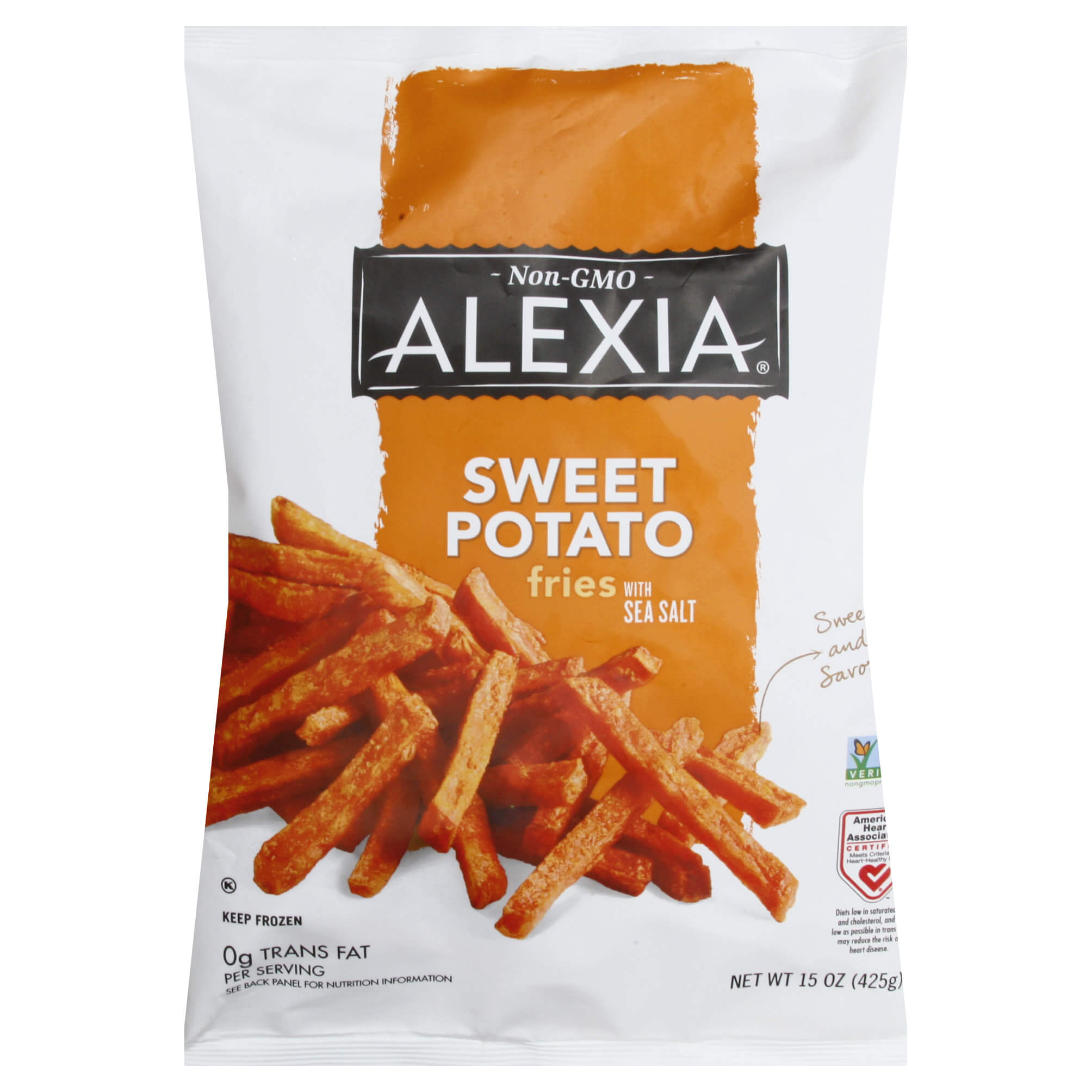 ALEXIA FRIES SWEET POTATO JULIENNE SEA SALT 15 OZ