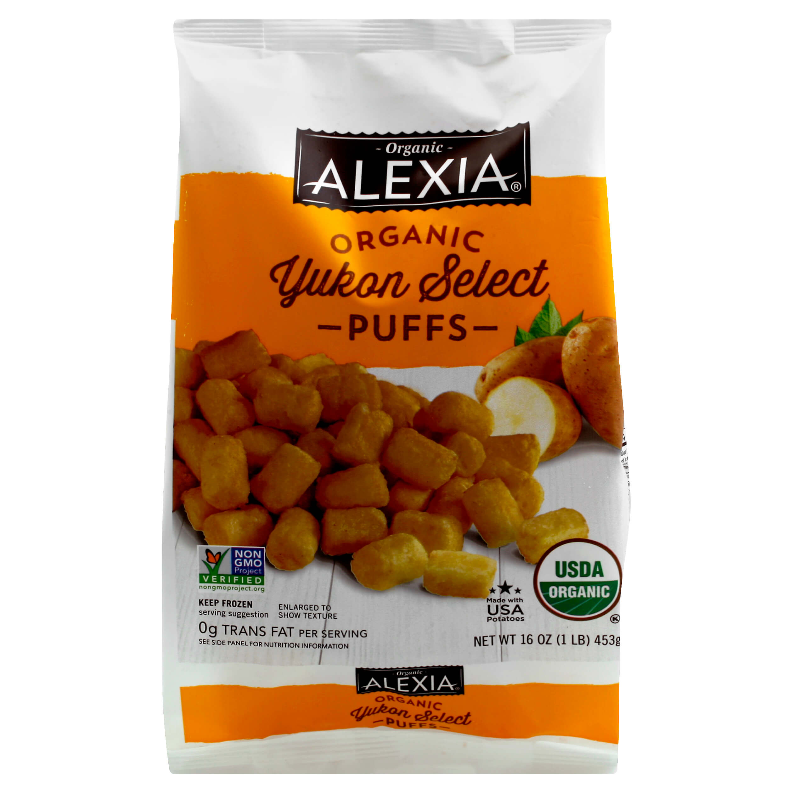 ALEXIA POTATO PUFFS YUKON ORGANIC 16 OZ