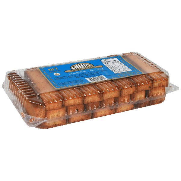 1LB 10.5 OZ 750 Gm Crispy Cake Rusk EGGLESS