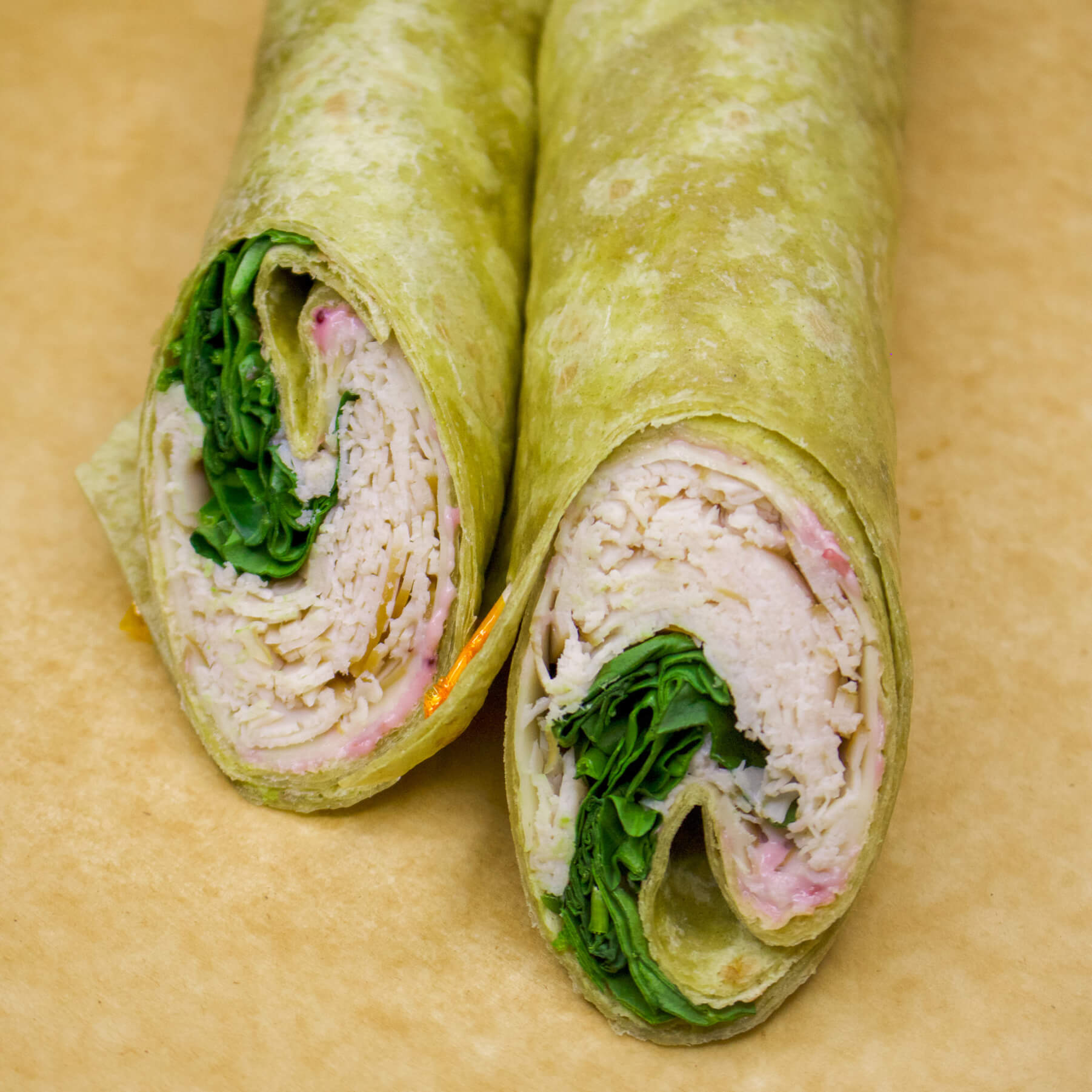 MSM SMOKED TURKEY WRAP WITH PISTACHIOS,B