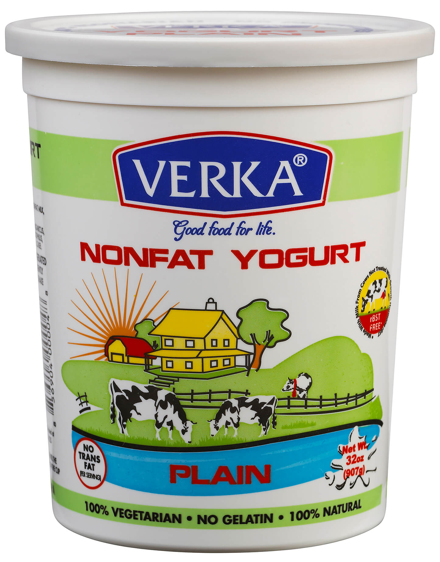 Verka Dahi Non Fat Plain Yogurt Verka