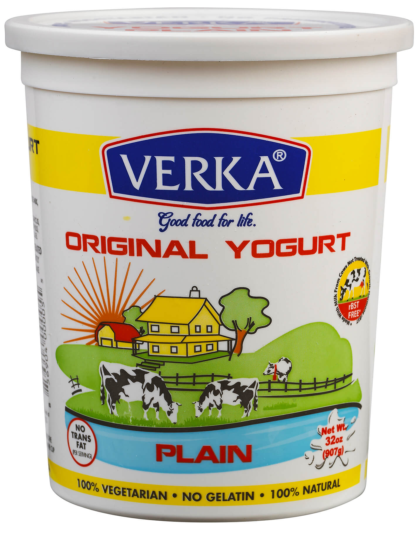 Verka Dahi Whole Milk Original Plain Yogurt Case Verka