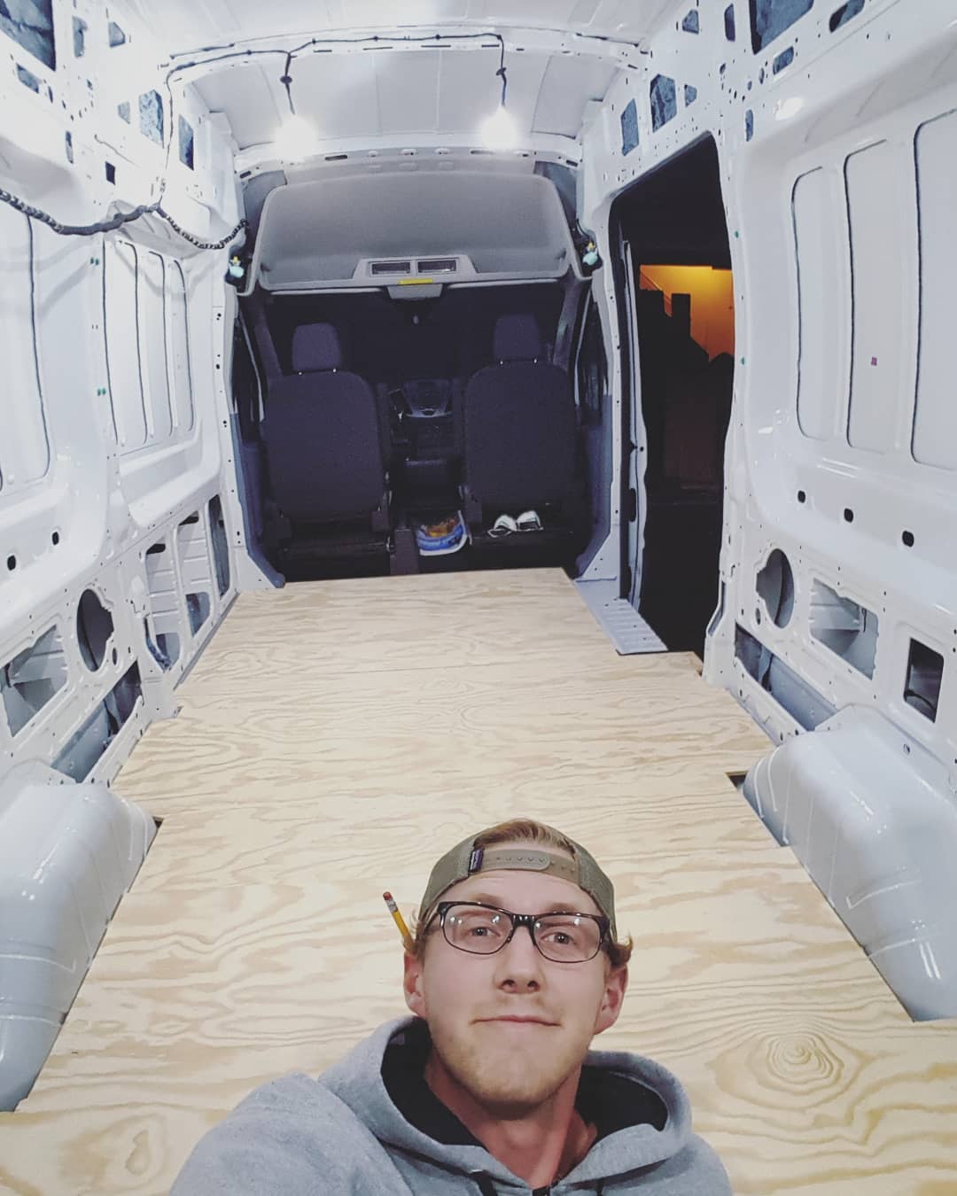 Tall Man Van-Van conversion-tiny home