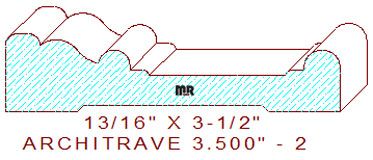 Architrave/Header 3-1/2" - 2