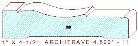 Architrave/Header 4-1/2" - 11