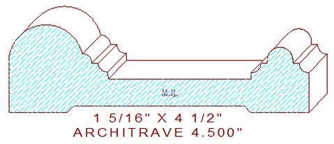 Architrave/Header 4-1/2" Architrave/Header 4-1/2"