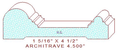 Architrave/Header 4-1/2"