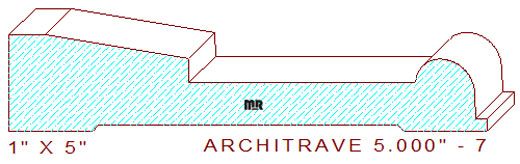 Architrave/Header 5" - 7 Architrave/Header 5" - 7