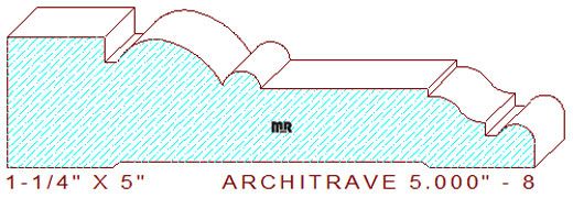 Architrave/Header 5" - 8 Architrave/Header 5" - 8