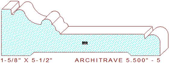 Architrave/Header 5-1/2" - 5