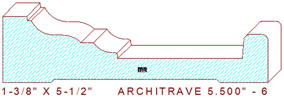 Architrave/Header 5-1/2" - 6