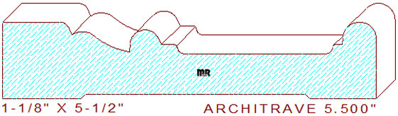 Architrave/Header 5-1/2" Architrave/Header 5-1/2"