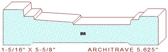 Architrave/Header 5-5/8"