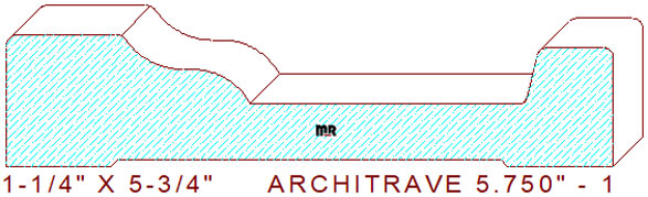 Architrave/Header 5-3/4" - 1