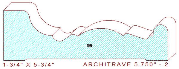 Architrave/Header 5-3/4" - 2